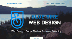 Desktop Screenshot of bluebikedesign.com